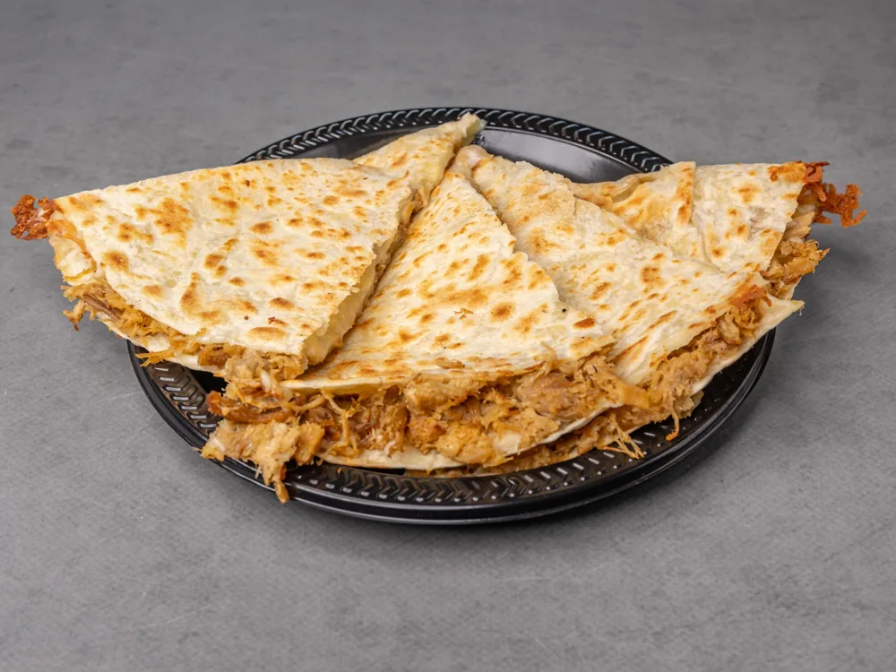Meat quesadilla at Pio Pico's Tacos in Ontario Ranch